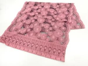 レース花模様ショール